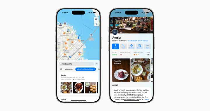Apple приносит понимание, рейтинги и обзоры от экспертных источников в Apple Maps